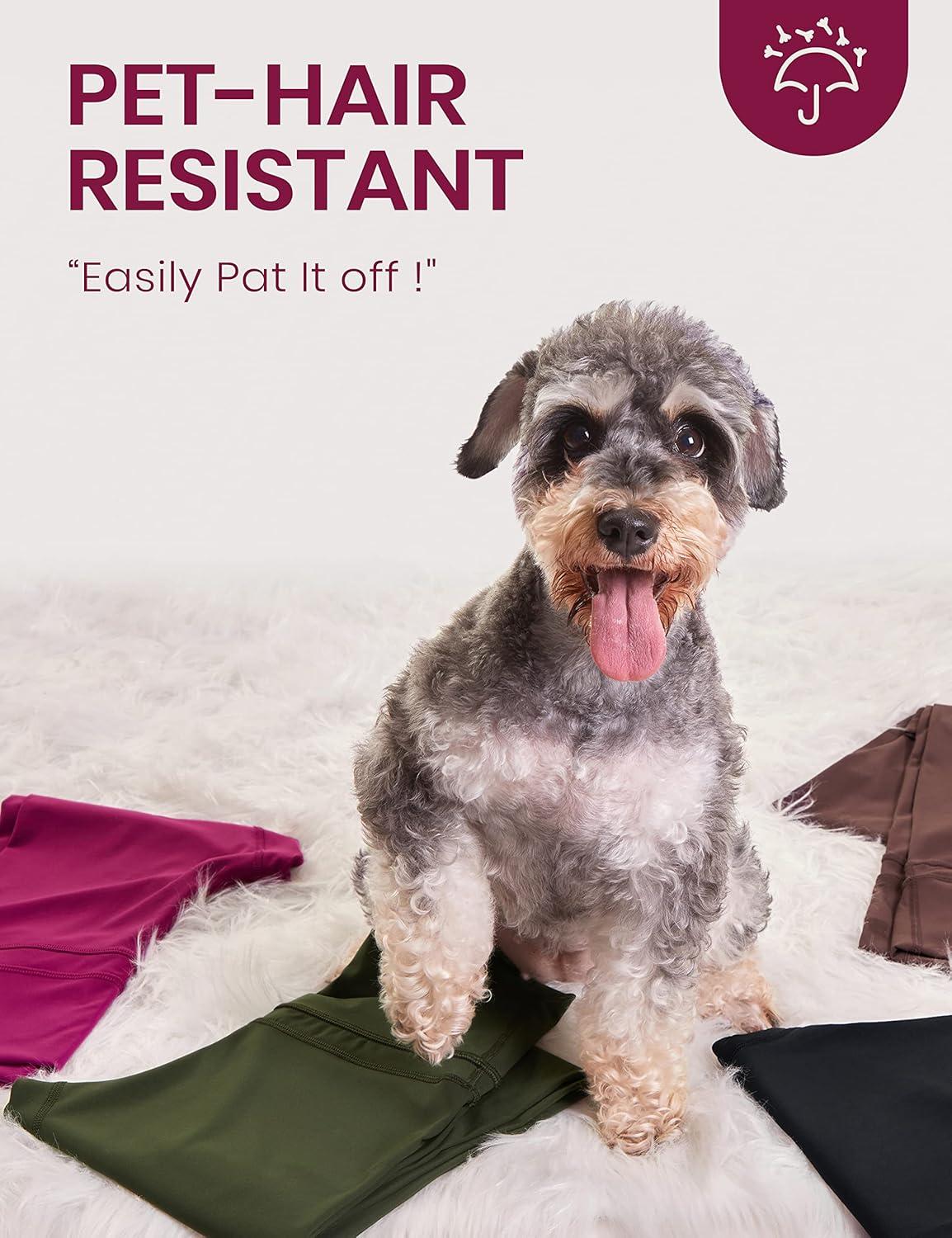 imageCRZ YOGA Naked Feeling Biker Shorts 4  High Waist Yoga Workout Running Gym Spandex WomensBlack