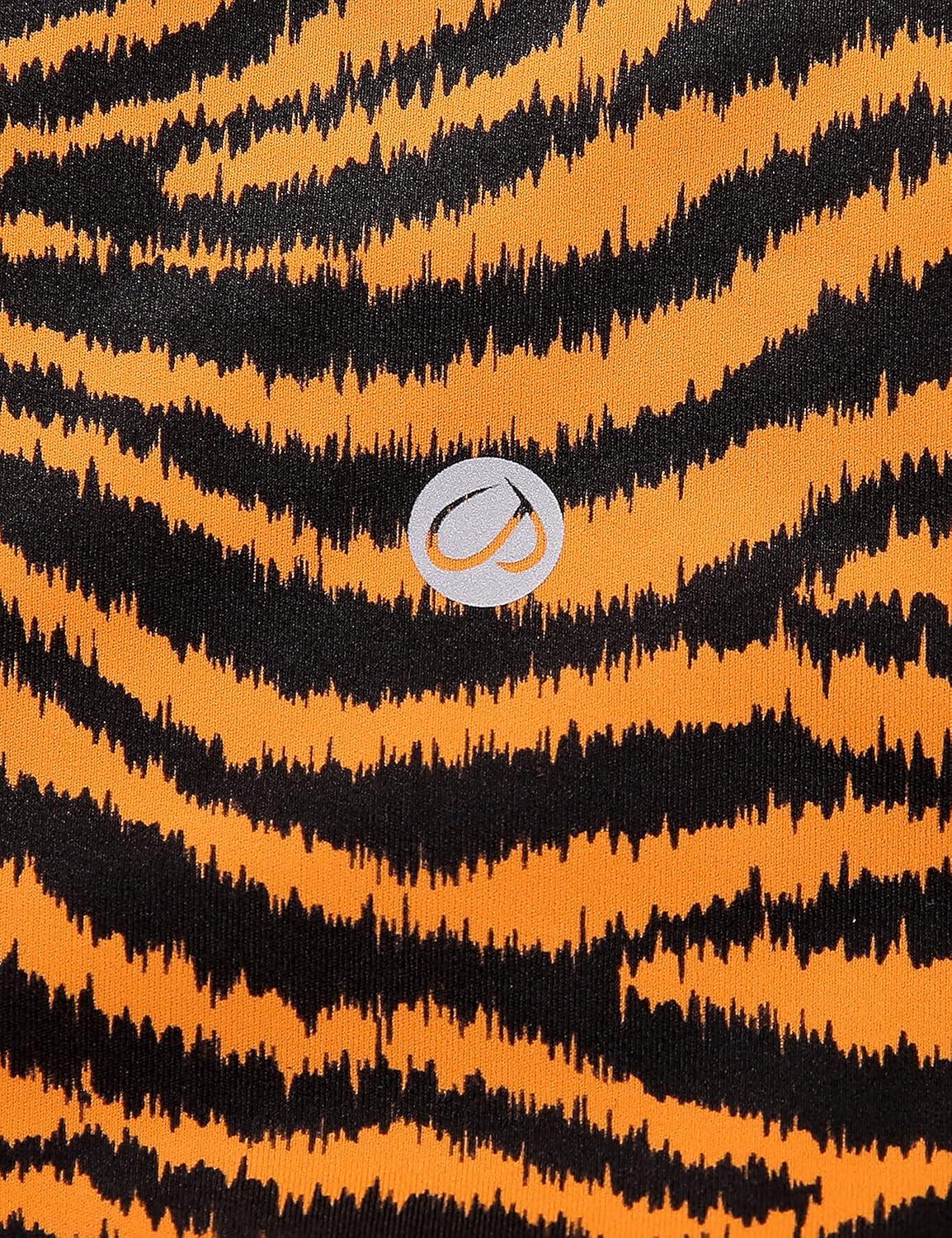 imageCRZ YOGA Naked Feeling Biker Shorts 4  High Waist Yoga Workout Running Gym Spandex WomensBright Chloasma Horse Pattern