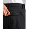 imageCRZ YOGA All Day Comfy 5Pocket Golf Pants for Men  28quot30quot32quot34quot Quick Dry Lightweight Casual Work Stretch TrousersBlack