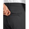 imageCRZ YOGA All Day Comfy 5Pocket Golf Pants for Men  28quot30quot32quot34quot Quick Dry Lightweight Casual Work Stretch TrousersInk Gray