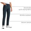 imageCRZ YOGA All Day Comfy 5Pocket Golf Pants for Men  28quot30quot32quot34quot Quick Dry Lightweight Casual Work Stretch TrousersTrue Navy