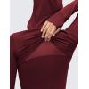 imageCRZ YOGA Butterluxe Hooded Athletic Jackets for Women  Full Zip Track Casual Tops with Thumb Holes PocketsRed Merlot