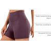 imageCRZ YOGA Naked Feeling Biker Shorts 4  High Waist Yoga Workout Running Gym Spandex WomensArctic Plum