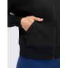imageCRZ YOGA SoftAura Full Zip Hoodies for Women  Workout Casual Zipper Hooded Sweat Shirts with PocketsBlack