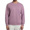 imageCRZ YOGA Cotton Fleece Lined Pullover Sweatshirts for Men  Crewneck Cozy Casual Athletic Daily Workout Sweat Shirt TopsLight Lavender