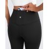 imageCRZ YOGA Butterluxe Flare Leggings 29quot305quot32quot335quot  High Waist Bootcut Wide Leg Lounge Womens Yoga Pants with PocketBlack