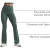 imageCRZ YOGA Butterluxe Flare Leggings 29quot305quot32quot335quot  High Waist Bootcut Wide Leg Lounge Womens Yoga Pants with PocketDark Forest Green