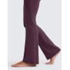 imageCRZ YOGA Butterluxe Flare Leggings 29quot305quot32quot335quot  High Waist Bootcut Wide Leg Lounge Womens Yoga Pants with PocketGrape Thistle Purple
