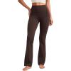 imageCRZ YOGA Butterluxe Flare Leggings 29quot305quot32quot335quot  High Waist Bootcut Wide Leg Lounge Womens Yoga Pants with PocketHot Fudge Brown