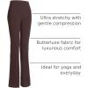 imageCRZ YOGA Butterluxe Flare Leggings 29quot305quot32quot335quot  High Waist Bootcut Wide Leg Lounge Womens Yoga Pants with PocketHot Fudge Brown