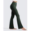 imageCRZ YOGA Butterluxe Flare Leggings 29quot305quot32quot335quot  High Waist Bootcut Wide Leg Lounge Womens Yoga Pants with PocketLegend Green