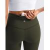 imageCRZ YOGA Butterluxe Flare Leggings 29quot305quot32quot335quot  High Waist Bootcut Wide Leg Lounge Womens Yoga Pants with PocketOlive Green