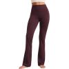 imageCRZ YOGA Butterluxe Flare Leggings 29quot305quot32quot335quot  High Waist Bootcut Wide Leg Lounge Womens Yoga Pants with PocketRipe Plum