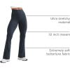 imageCRZ YOGA Butterluxe Flare Leggings 29quot305quot32quot335quot  High Waist Bootcut Wide Leg Lounge Womens Yoga Pants with PocketTrue Navy