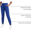 imageCRZ YOGA Girls Butterlift Athletic Joggers  Active Running Casual Lounge High Waist Pants with Pockets Kid TeenWaves Blue