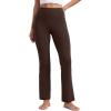 imageCRZ YOGA Butterluxe Flare Leggings 29quot305quot32quot335quot  High Waist Bootcut Wide Leg Lounge Womens Yoga Pants with PocketHot Fudge Brown
