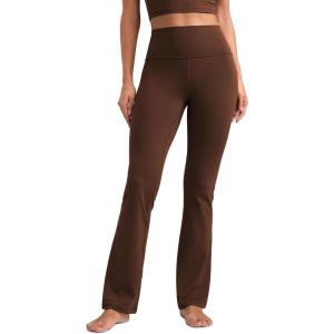 imageCRZ YOGA Butterluxe Flare Leggings 29quot305quot32quot335quot  High Waist Bootcut Wide Leg Lounge Womens Yoga Pants with PocketLava Brown