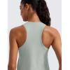 imagePima Cotton HipLength Tank RacerbackJade Grey