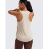 imagePima Cotton HipLength Tank RacerbackMojave Tan