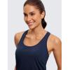 imagePima Cotton HipLength Tank RacerbackNavy