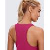 imagePima Cotton HipLength Tank RacerbackSizzling Pink