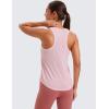 imagePima Cotton HipLength Tank RacerbackStrawberry Pink