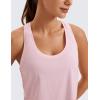 imagePima Cotton HipLength Tank RacerbackStrawberry Pink