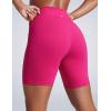 imageCRZ YOGA Butterbreeze Athletic Biker Shorts 6  High Waisted Workout Gym Volleyball Running Yoga Tummy Control WomensGranita Pink