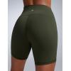 imageCRZ YOGA Butterbreeze Athletic Biker Shorts 6  High Waisted Workout Gym Volleyball Running Yoga Tummy Control WomensOlive Green