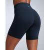 imageCRZ YOGA Butterbreeze Athletic Biker Shorts 6  High Waisted Workout Gym Volleyball Running Yoga Tummy Control WomensTrue Navy