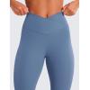 imageCRZ YOGA Butterluxe Crossover Waist Leggings 25quot  V Crossover High Waisted Gym Workout Yoga WomensOasis Blue