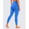imageCRZ YOGA Butterluxe Crossover Waist Leggings 25quot  V Crossover High Waisted Gym Workout Yoga WomensSparkle Blue