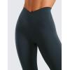 imageCRZ YOGA Butterluxe Crossover Waist Leggings 28quot  Criss Cross Full Length Workout Athletic Womens Yoga PantsTrue Navy