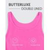 imageCRZ YOGA Butterluxe Double Lined Tank Tops for Women  Workout Casual Scoop Neck Racerback Crop Sleeveless ShirtLight Purple