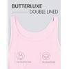 imageCRZ YOGA Butterluxe Double Lined Tank Tops for Women  Workout Casual Scoop Neck Racerback Crop Sleeveless ShirtPink Peony