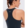 imageCRZ YOGA Butterluxe High Neck Tank Tops for Women  Yoga Workout Athletic Gym Camisole Racerback Sleeveless ShirtsTrue Navy