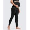 imageCRZ YOGA Butterluxe Maternity Leggings 28quot  Over The Belly Workout Activewear Yoga Womens Pregnancy Pants Buttery SoftBlack Tie Dye Flowers