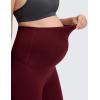 imageCRZ YOGA Butterluxe Maternity Leggings 28quot  Over The Belly Workout Activewear Yoga Womens Pregnancy Pants Buttery SoftRed Merlot