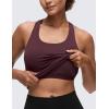 imageCRZ YOGA Butterluxe Workout Racerback Tank Tops for Women  Padded Athletic Spandex Yoga Shirts with Built in BraRipe Plum