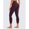 imageCRZ YOGA Butterluxe Yoga Capris Leggings 23  High Waisted Buttery Soft Workout Womens Lounge PantsDeep Purple