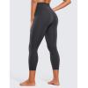 imageCRZ YOGA Butterluxe Yoga Capris Leggings 23  High Waisted Buttery Soft Workout Womens Lounge PantsMysterious Grey