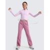 imageCRZ YOGA Girls SoftAura Wide Leg Casual Sweatpants with Pockets  Lounge High Waist Pants Drawstring Kids TeenVelvet Dust