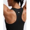imageCRZ YOGA Seamless Racerback Tank Tops for Women  Gym Workout Athletic Running Sleeveless Shirts Breathable Scoop NeckBlack