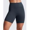 imageCRZ YOGA Secretsculpt Butterlift Biker Shorts 6quot No Front Seam High Waist Womens Workout Gym Booty Scrunch ButtTrue Navy