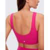 imageCRZ YOGA Womens Butterluxe U Neck Sports Bra H203Granita Pink