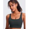 imageCRZ YOGA Womens Butterluxe U Neck Sports Bra H203Melanite