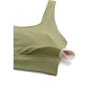 imageCRZ YOGA Womens Butterluxe U Neck Sports Bra H203Moss Green