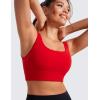 imageCRZ YOGA Womens Butterluxe U Neck Sports Bra H203Red Chili