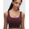 imageCRZ YOGA Womens Butterluxe U Neck Sports Bra H203Ripe Plum