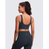 imageCRZ YOGA Womens Butterluxe U Neck Sports Bra H203True Navy